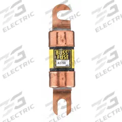 BUSSMANN Forklift Limiter Fuse: ALS Series, Bolt-On, Gen Purpose, 500 A, 48 V DC, Non-Indicating (MPN ALS-500). Key specifications — Brand: BUSSMANN; Series: ALS.