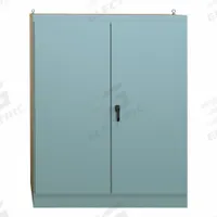 HAMMOND Enclosure: Steel, 90 in x 72 in x 24 in, NEMA 12, Solid Cover, Hinged, Dust Tight (MPN 1418BYD24). Key specifications — Brand: HAMMOND; Closure Method: Handle; Knockouts: Not Included.