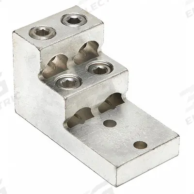 BURNDY Mechanical Connector: For Wire Size 2 AWG – 600 kcmil - Stacked Mechanical Panelboard Lugs