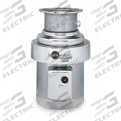 IN-SINK-ERATOR Garbage Disposal: Commercial, 2 hp Horsepower, 111 oz Grinding Chamber Capacity - Commercial Garbage Disposals