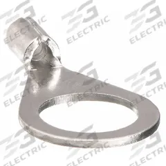 GRAINGER Ring Terminal: Bare, #4 Stud Size, 12 AWG to 10 AWG Wire Sizes, 600 V, Brazed Barrel & Seam (MPN 24C869). Key specifications — Brand: GRAINGER.