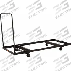 NATIONAL PUBLIC SEATING Table Cart: 660 lb, 74 in L x 31 in W x 43 in H, (2) Rigid/(2) Swivel, Brown (MPN DY-3072). Key specifications — Frame Color: Brown; For Use with Series: BT3000; Brand: NATIONAL PUBLIC SEATING; Caster/Wheel Configuration: (2) Rigid.