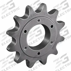 TRITAN Sprocket: For 100 Chain, 12 Teeth, 4.83 in Pitch Dia, 5.42 in Outside Dia, Steel (MPN 100SDS12H). Key specifications — Brand: TRITAN; Required Bushing Series: SDS.
