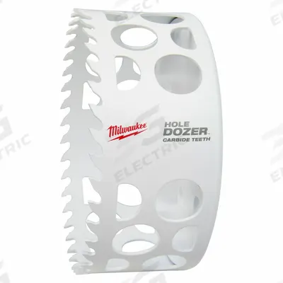 MILWAUKEE Hole Saw: 4 1/2 in Saw Dia., 4 Teeth per Inch, 1 5/8 in Max. Cutting Dp - Multi-Material-Cutting Hole Saws without Arbor