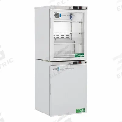 AMERICAN BIOTECH SUPPLY Laboratory Refrigerator and Freezer: 5.2 cu ft Refrigerator Capacity - General Purpose Lab Refrigerator-Freezers