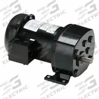 DAYTON AC Gearmotor: Parallel, Single Output Shaft, 3-Phase, TEFC, 90 RPM, 214 in-lb Max Torque (MPN 4Z387). Key specifications — Inverter Rated: No; Brand: DAYTON; Full Load Current: 1.22/.61 A.