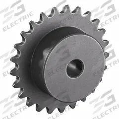 TSUBAKI Sprocket: One-Sided Hub, For Single Strands, 35, 25 Teeth, 2.992 in Pitch Dia, Steel (MPN 35B25). Key specifications — Brand: TSUBAKI.