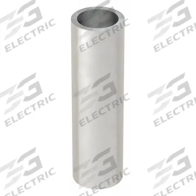APPROVED VENDOR Spacer: #6 Screw Size, 3/4 in Overall Lg, Round, Aluminum, Plain, Aluminum - Aluminum Spacers