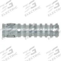 DEWALT Lag Shield: 3/4" Thread Size, 3 1/2 in Overall Lg, 3/4 in Dia, Zamac Alloy, Plug, 25 PK (MPN 01305-PWR). Key specifications — Brand: DEWALT.
