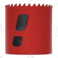 MORSE Hole Saw: 2 1/16 in Saw Dia., 5/6 Teeth per Inch, 1 7/8 in Max. Cutting Dp, Bi-Metal (MPN MHS33). Key specifications — attr1098070: 5/6; attr1098087: MORSE; attr1098073: 5/8"-18.