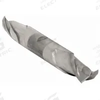 CLEVELAND Square End Mill: High Speed Steel, TiCN Coated, Double End, 2 Flute, 1" Mill Dia (MPN C33729)