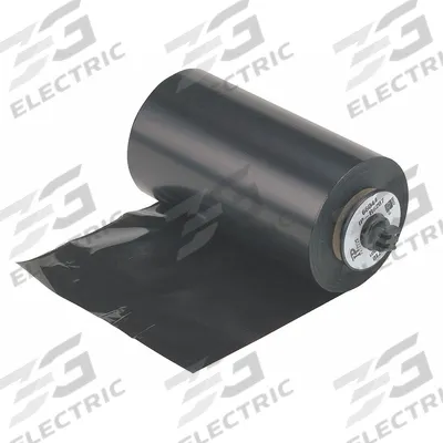 BRADY Single-Color Printer Ribbon: 4 5/16 in x 984 ft, Black, Wax/Resin - Brady Single-Color Ribbons