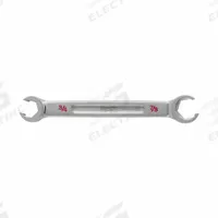 MILWAUKEE Flare Nut Wrench: Chrome Vanadium Steel, Chrome, 3/4 in_7/8 in Head Size (MPN 45-96-8304). Key specifications — attr309723: No; attr309730: Chrome; attr309729: Chrome Vanadium Steel; attr324937: MILWAUKEE.