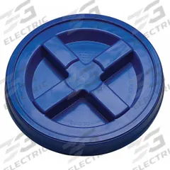 APPROVED VENDOR Pail Lid: Gasketed/Snap-On, 12 in Overall Dia, Blue, Plastic, FDA Compliant (MPN GA5B). Key specifications — UN Rating Liquids: Not Rated; Brand: APPROVED VENDOR; UN Rating Solids: Not Rated; Material: Plastic.