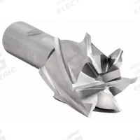 CLEVELAND Square End Mill: High Speed Steel, 6 Flute, 1-3/4" Mill Dia, 1-3/8" LOC, 3-5/8" OAL (MPN C75040)