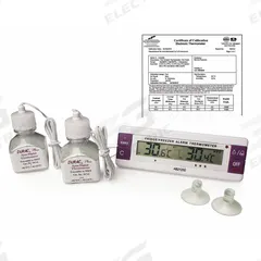 FRIO-TEMP Thermometers: -40°F to 158°F /-40°C to 70°C, ±1°C, Bottle, 1 m Cable Lg, Glass Beads (MPN B61000-0300). Key specifications — Bottle Probe Fill Medium: Glass Beads; Accuracy: ±1 °C; Brand: FRIO-TEMP; Temperature Units: Fahrenheit.