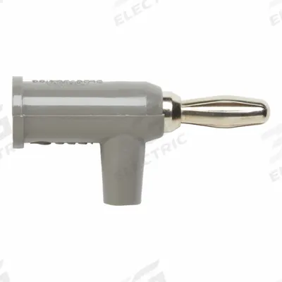 POMONA Banana Plug: 1 1/2 in Lg, 15 A Max Current Measurement - Standard Sheath Banana Jack to Non-Sheath Banana Plug Adapters