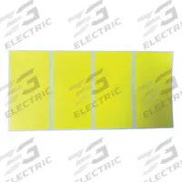 APPROVED VENDOR Barcode Printer Label: 4 in Label Wd, 2 in Label Ht, Yellow, 1 in Core Dia., Matte (MPN 60DY32). Key specifications — Brand: APPROVED VENDOR; Label Color: Yellow; Perforation: Perforated; Adhesive Material: Permanent; Label Finish: Matte.