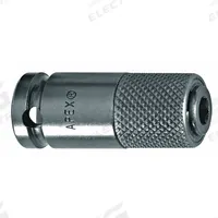 APEX Power Bit Holder: Oiled, 7/16 in Output Drive Size, Hex, 2 in Overall Lg, Locking Included (MPN QR-314). Key specifications — attr1204045: APEX; attr1204047: Hex; attr1204051: Locking Included; attr1204039: Oiled.