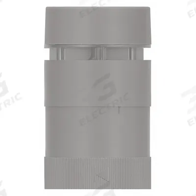 WERMA Tower Light Sounder Tier: Siren Sound, 24V, 1 9/16 in Overall Dia - Siren Sounder Modules