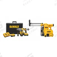 DEWALT Cordless Rotary Hammer Kit: L-Shape, 20V DC, SDS-Plus, 1/2 in max, 6.0 Ah, 2.6 ft-lb (MPN DCH293R2/DWH304DH). Key specifications — attr113858: 20V DC; attr113796: DEWALT; attr113808: 0 bpm to 4,000 bpm; attr113803: Yes; attr113809: Yes; attr113815: (2) Batteries.