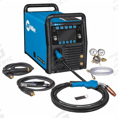 MILLER ELECTRIC Multiprocess Welder: Multimatic 255, DC - Miller Multimatic