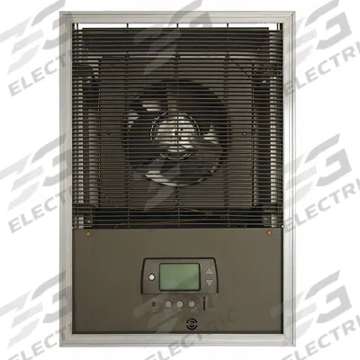 MARKEL PRODUCTS Recessed Electric Wall-Mount Heater: 5,000W, 240V AC, Single Phase, 240V AC - Large Recessed Electric Wall Heaters with Occupancy Sensor