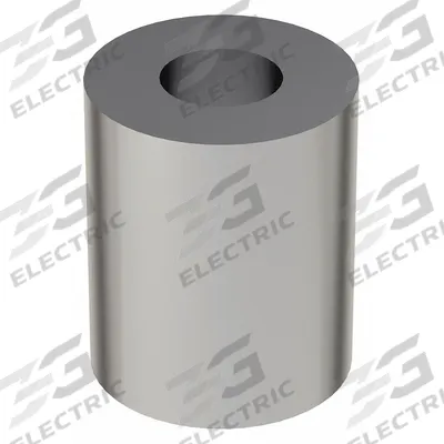 APPROVED VENDOR Spacer: 1/4 in Screw Size, 3/4 in Overall Lg, Round, Steel, Chrome-Plated - Steel Spacers