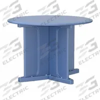 CORTECH Table: 29 in Overall Ht, 42 in Overall Dia, Game Top Included, Ballast Accepted, ISO 22196 (MPN 66749MBGT). Key specifications