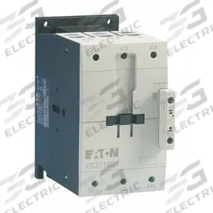EATON IEC Magnetic Contactor: Non-Reversing, 3 Poles, 3NO Contacts, 150 A, 24V AC Coil (MPN XTCE150G00T). Key specifications — Brand: EATON; Integrated Surge Suppression: Yes.