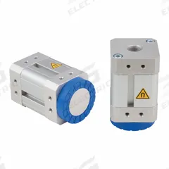 SCHMALZ Magnetic Gripper: SGM, G1/4 in, Max. 100 N Holding Force, 26 mm Magnet Dia, 40 mm Overall Wd (MPN 10.01.17.00163). Key specifications — attr1015368: Friction Ring Included.