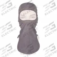 SALISBURY Arc Flash Protective Balaclava: 30 cal/sq cm ATPV, GlenRaven ( 6.7 oz ), Gray (MPN AFHOOD30PG). Key specifications — Closure Type: Slip-On; Brand: SALISBURY; Areas Covered: Face; Areas Exposed: Eyes; Color: Gray; Garment Type: Balaclava; Insulated for Cold Conditions: No; Material: GlenRaven.
