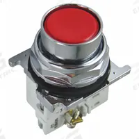 EATON Flush Push Button Operator: Non-Illuminated, Flush Profile, Metallic, 30 mm, 1NO (MPN 10250T23R). Key specifications — Brand: EATON; Action: Momentary; Series: 10250T; Push Button Material Type: Metallic.