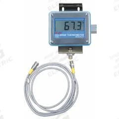 WAHL Digital Process Thermometer: -328°F to 1,472°F /-200°C to 800°C, +/-0.1°F/+/-0.1°C, Female (MPN D1396-8). Key specifications — attr1275175: +/-0.1°F/+/-0.1°C; attr1275180: WAHL.