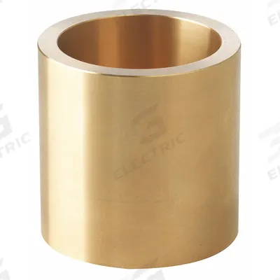 BUNTING BEARINGS Sleeve Bearing: Bronze, 2 1/2 in Bore, 2 3/4 in OD, 5 in Lg - Non-Leaded Metallic Sleeve Bearings