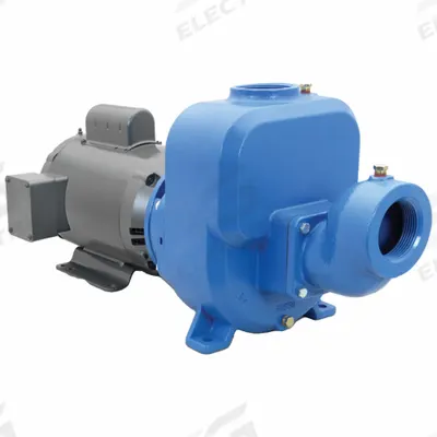 GOULDS WATER TECHNOLOGY Centrifugal Pump: Self-Priming, 230V AC, 138.6 ft Max Head - 5 to 7-1/2 HP Self-Priming Centrifugal Pumps