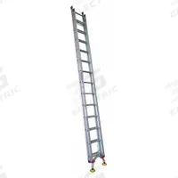 TIVOLI Extension Ladder: 28 ft Ladder Size, Aluminum, 300 lb Load Capacity, 55 lb Wt, 2 Sections (MPN PROX28). Key specifications — Color: Silver; Brand: TIVOLI; Included Features: Automatic Ladder Lock; Removable Fly: Fixed.