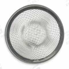 APPROVED VENDOR Strainer: 2 in Overall Dia, 7/8 in Overall Ht, Stainless Steel, Unfinished, Silver (MPN 1PPG7). Key specifications — Material: Stainless Steel; Color: Silver; Connection Type: Drop-In; Brand: APPROVED VENDOR; Application: Sink Drain.