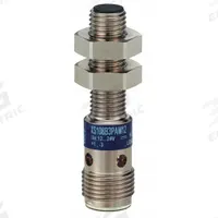 TELEMECANIQUE SENSORS Inductive Cylindrical Proximity Sensor: Built-in Connector, Shielded, 3 Wires (MPN XS508B1PAM12). Key specifications — Brand: TELEMECANIQUE SENSORS; AC Supply Voltage Rating: Not Rated; DC Supply Voltage Rating: 12-24V DC.
