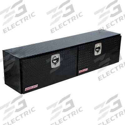 WEATHER GUARD Topside Truck Box: Topside Truck Box, Double Drop-Down Doors Lid, D-Handle - Double Drop-Down Door Topside Boxes