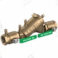 ZURN WILKINS Backflow Preventer: 950XL3, 1 1/4 in Pipe Size, MNPT x MNPT, 15.25 in Overall Lg, 950 (MPN 114-950XL3). Key specifications — Shut-Off Valve Type: Ball Valve; Connection Type: MNPT x MNPT.