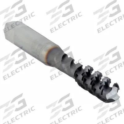 CLEVELAND Spiral Flute Tap: M4x0.7 Metric, D4 / 6H, 3 Flute, Bottoming Chamfer (MPN C58905) - General Purpose Spiral-Flute Taps