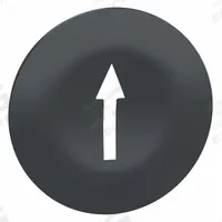 SCHNEIDER ELECTRIC Push Button Head: 22 mm Panel Size, Non-Illuminated, Arrow, Black (MPN ZBA7235). Key specifications — Manufacturer Part Number: ZBA7235; Compatible Operator Illumination: Non-Illuminated; Compatible with Series: ZB4; Head Attachment Type: Snap-On; Brand: SCHNEIDER; Legend: Arrow.