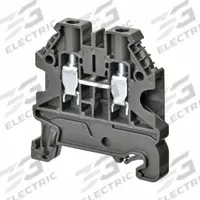 OMRON Terminal Block: DIN Rail Mounting Type, Screw-On Wire Termination, 2 Wire Terminals, 20 A (MPN XW5T-S4.0-1.1-1). Key specifications — Brand: OMRON; For Minimum Wire Size: 26 AWG; Wire Termination Style: Screw-On.
