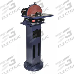 DAYTON Disc Sander: For Metal/Plastic/Wood, 115V, Single-Phase, 0.8 hp, 12 in Dia, Floor Standing (MPN 499F69). Key specifications — attr652953: 115V; attr652936: Single-Phase; attr666565: Wood; attr652910: DAYTON.