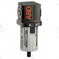 ARO Pneumatic Oil Filter: Coalescing, 3/8 in NPT, 0.3 micron, 156 cfm, 150 psi Max Op Pressure, 2000 (MPN F35332-300). Key specifications — attr110055: 2000; attr110008: ARO.