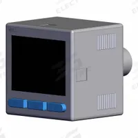 SMC High Precision Pressure Switch: 1/8 in Port Size, 1 Output/2 Output NPN/PNP Open Collector, 2M (MPN ZSE20B-L-01-W). Key specifications — attr124221: ZSE20B-L-01-W; attr124227: ZSE20B(F)-L; attr124234: 1 Output/2 Output NPN/PNP Open Collector; attr124235: 12 to 24V DC; attr1042233: 4-Pin Snap-In Plug.