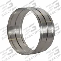 AMERIC Duct to Duct Connector: 5 3/8 in Lg, 12 in Outlet Dia, For Use With Mfr. No. VAF3000P, Silver (MPN AM-CA12). Key specifications — Material: Aluminum; Color: Silver; Accessory Type: Coupler; For Use With: Mfr. No. VAF3000P; Includes: Duct Coupler; Conductive Material Construction: Yes; Brand: AMERIC.