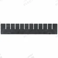 LEWISBINS Divider: 15 1/4 in x 2 7/8 in, Plastic, 8APE4/8ECF8/9LUX3/9MEW7 (MPN DV1635-NXL BUY 25S). Key specifications — Material: Plastic; Color: Black; Compatible Grainger Part Number: 9MEW7; Compatible Manufacturer Model Number: DC2060-SXL BUY 8S; Brand: LEWISBINS.