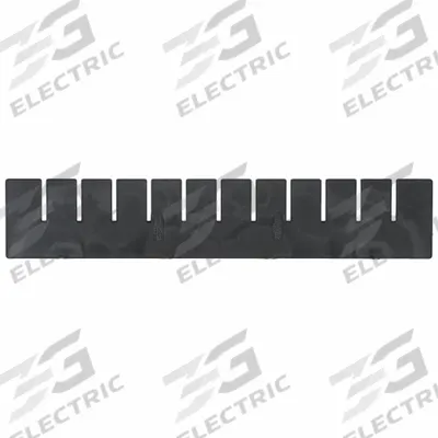 LEWISBINS Divider: 15 1/4 in x 2 7/8 in, Plastic - ESD Divider Box Dividers